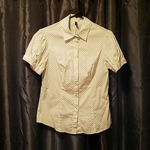 Polka dot blouse